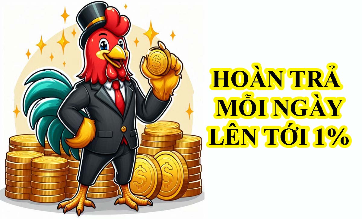 Hoàn trả E2BET mỗi ngày lên tới 1%